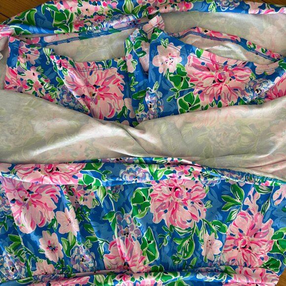 Lilly Pulitzer Riza Long Sleeve Romper Sz L - Picture 6 of 11